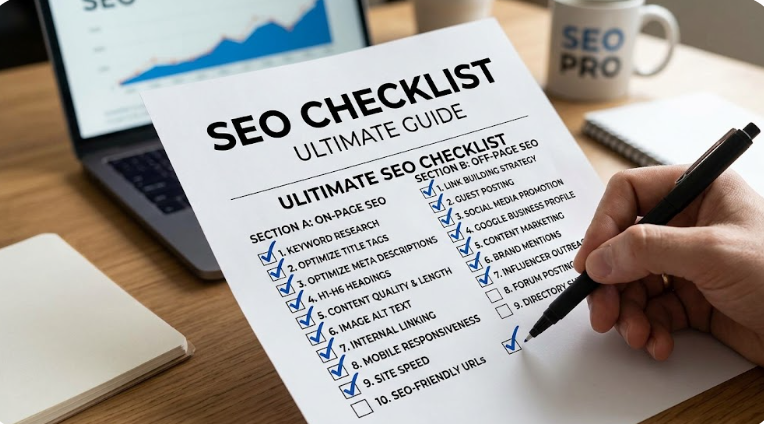 Ultimate SEO Checklist: Complete On-Page & Off-Page Guide