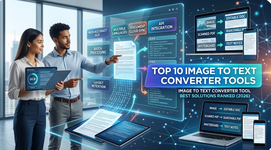 10 Best Image to Text Converter Tools for Accuracy & Speed