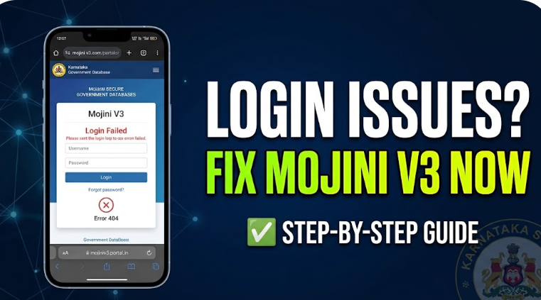 Mojini V3 Login Problems? How to Fix Error Messages & Reset Password Fast